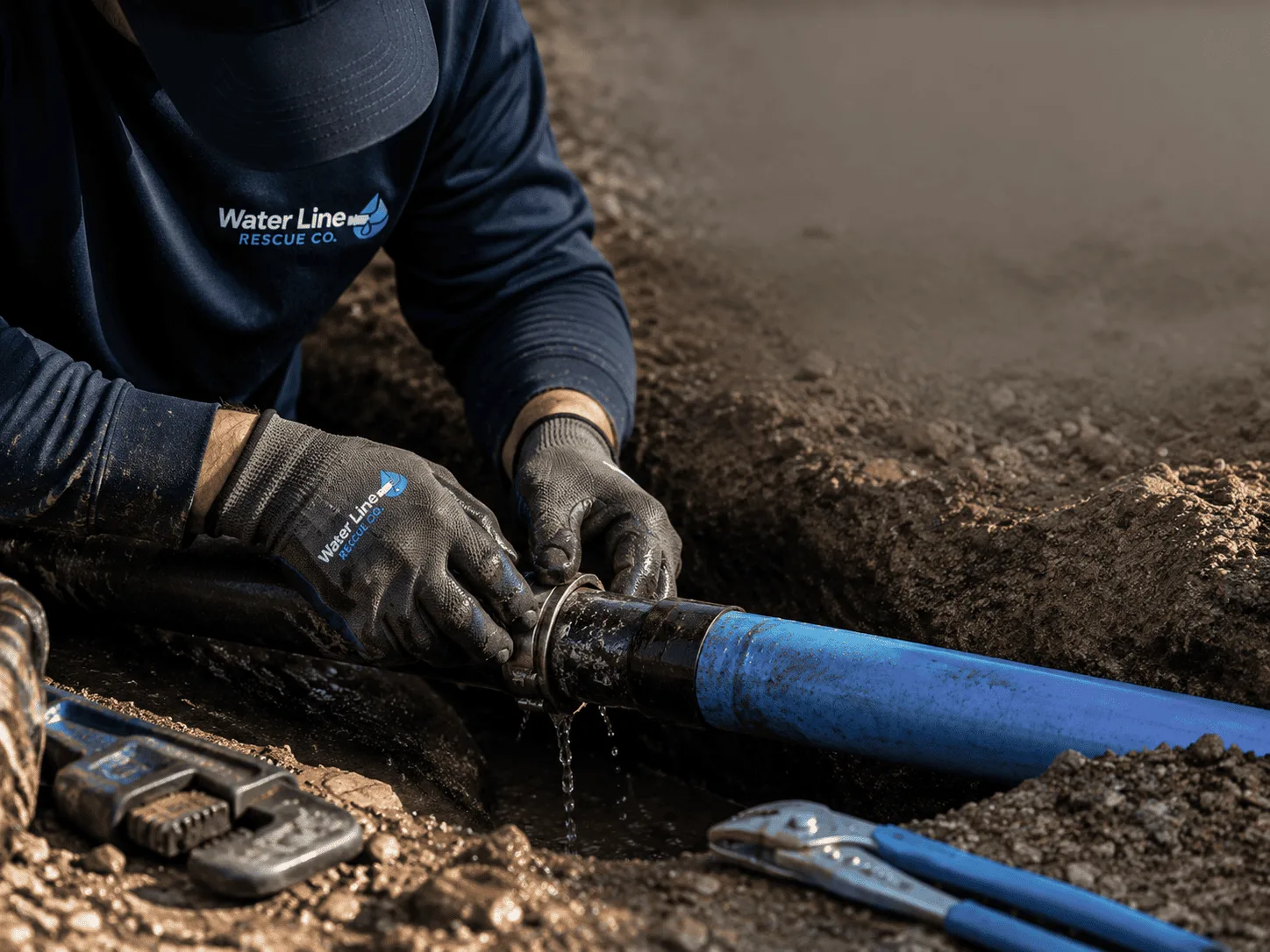Why choose Water Line Repair in Omaha, TX